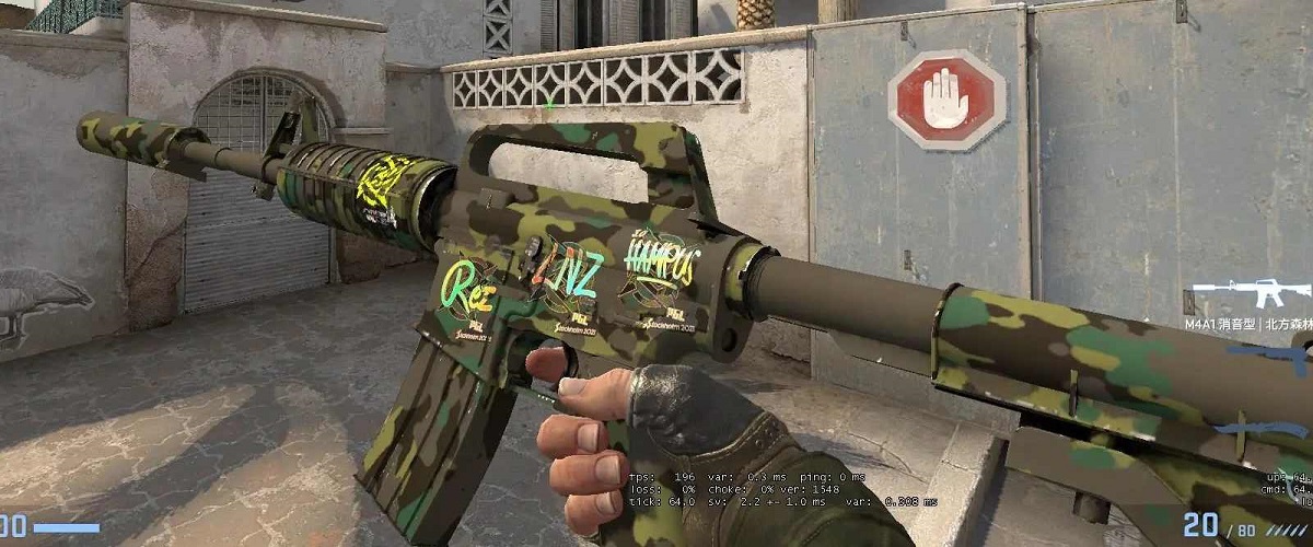 M4A1 Floresta Boreal