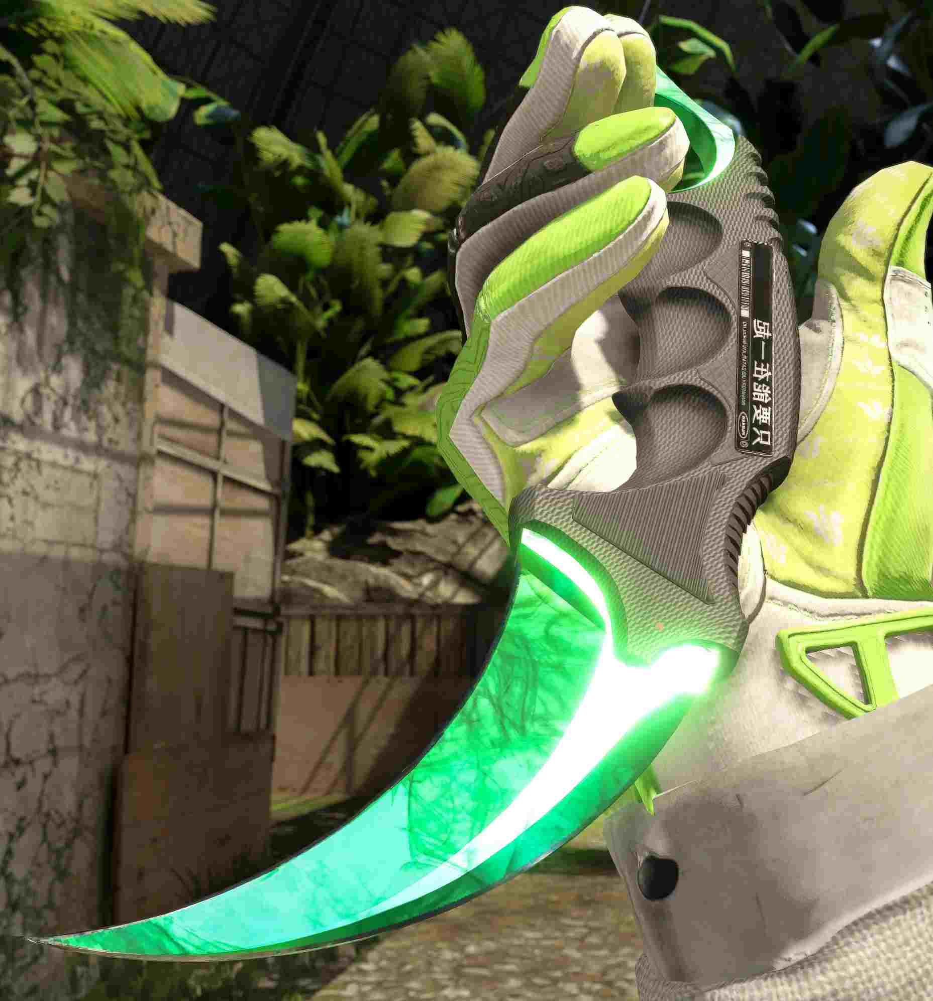 Karambit | Doppler green