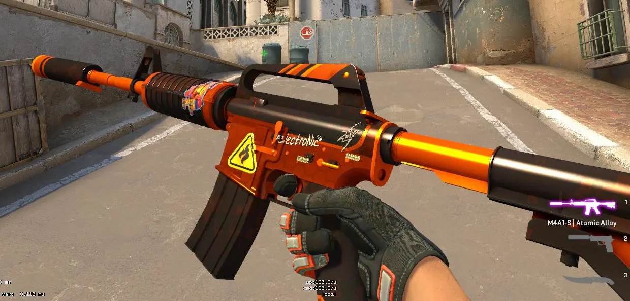 M4A1 Atomic Alloy